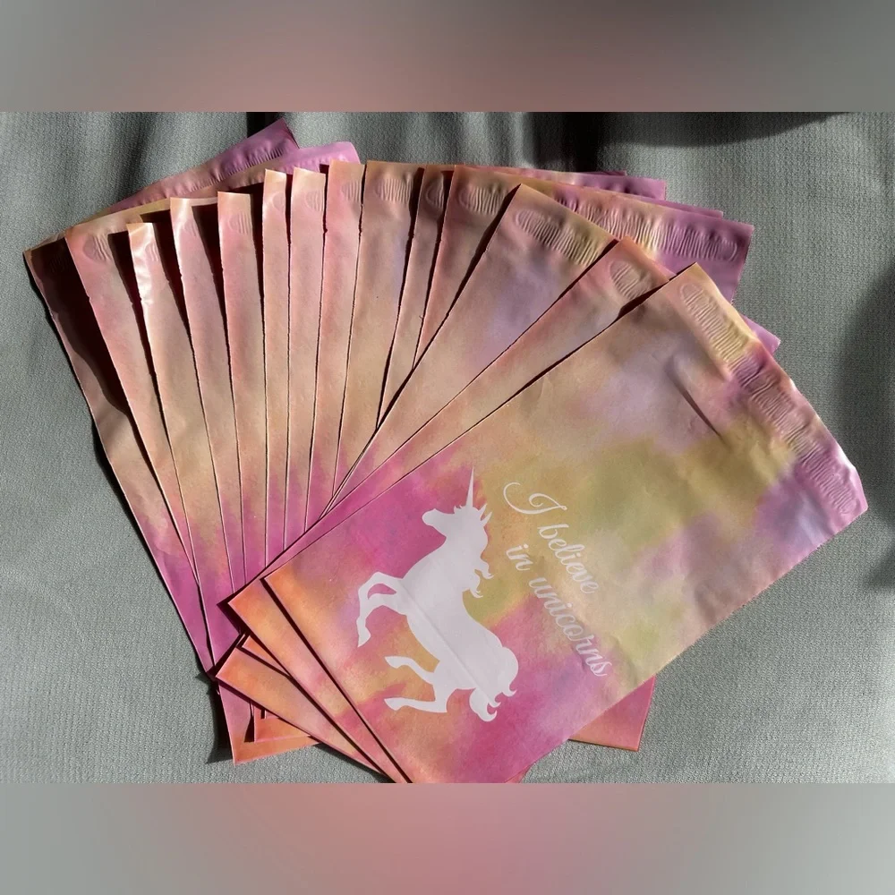 15-Unicorn-Poly Mailers (6 X 9) - Picture 1 of 2
